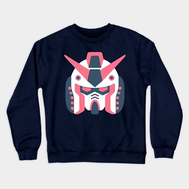 RetroMeka Crewneck Sweatshirt by RedOni Clothing